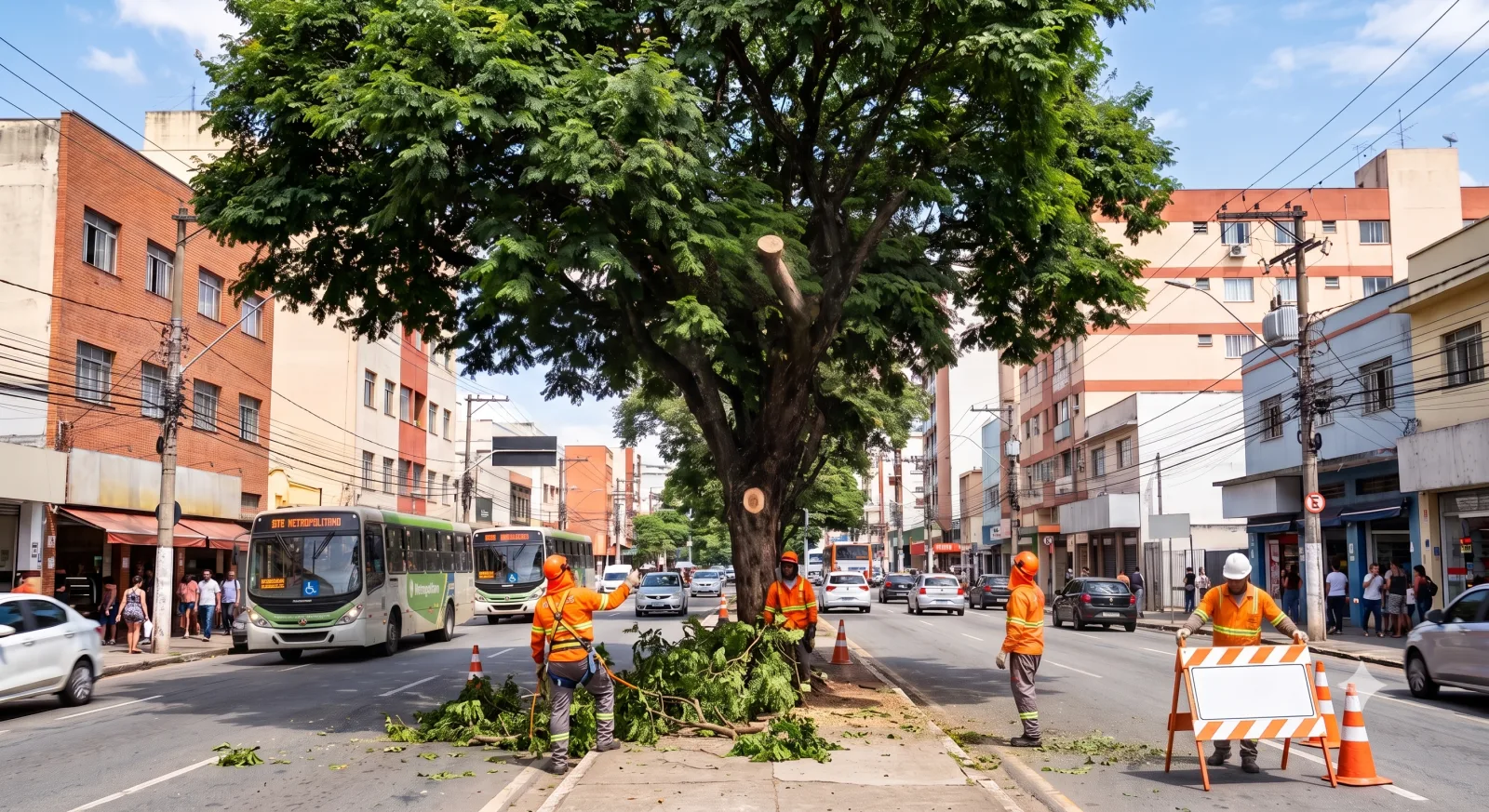 A importância de podar árvores nas cidades